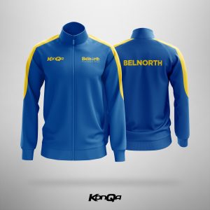Belnorth Custom Track Jacket - Reflex Blue - Layout