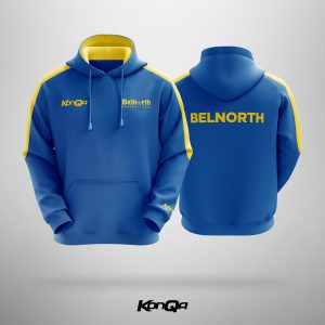 Belnorth FC - Custom Hoodie - Reflex Blue - Layout